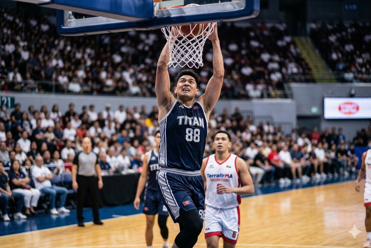 Titan Ultra Giant Risers Impress in Debut Win Over Terrafirma